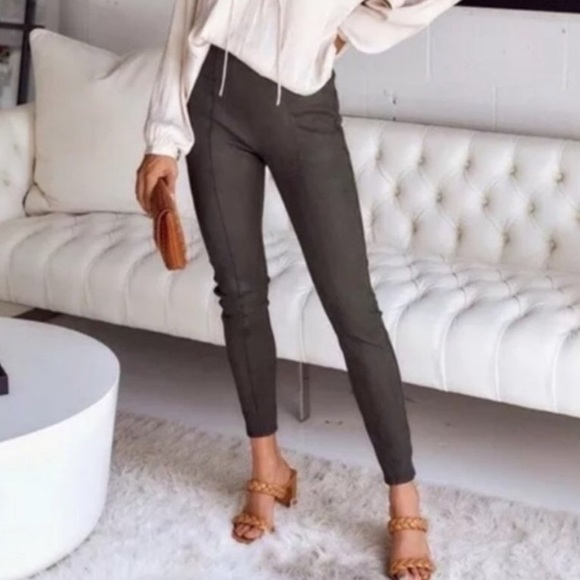 NWT Spanx Suede Leggings - Picture 4 of 7